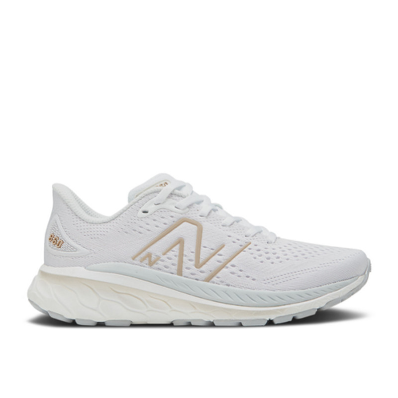 New Balance Wmns Fresh Foam X 860v13 Wide 'White Light Gold Metallic' | W860W13-D