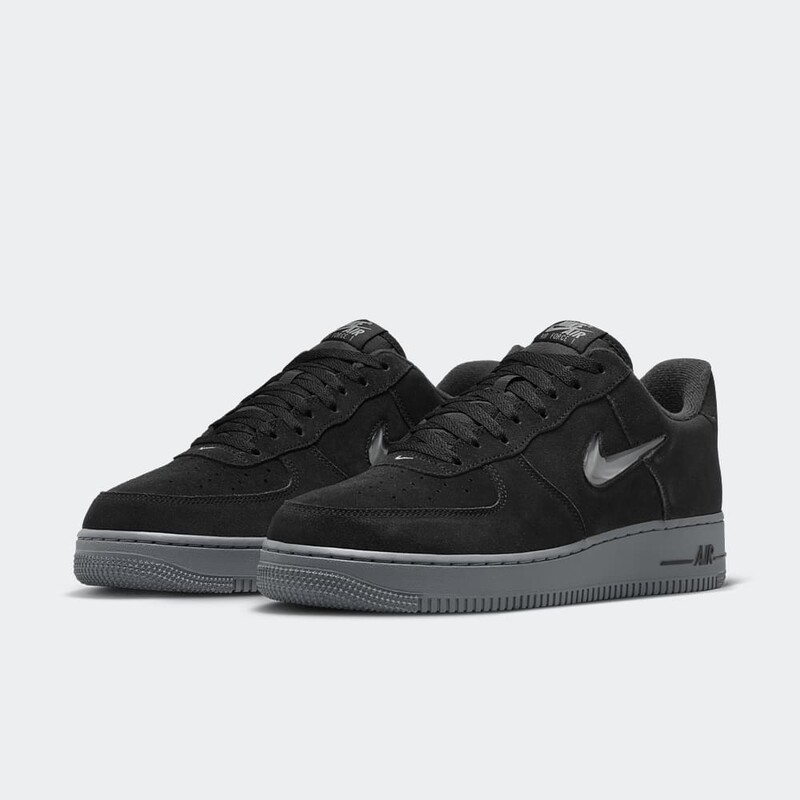 Nike Air Force 1 Jewel Black Suede HQ3827 002 Grailify