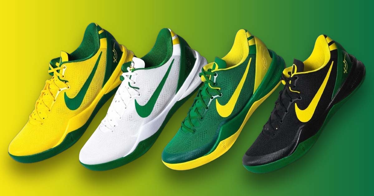 The Oregon Ducks Receive an Exclusive Nike Kobe 8 PE Pack