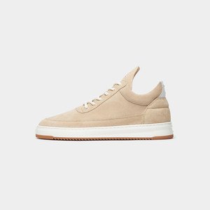 Filling Pieces Low Top Ripple Suede Beige | 10122791919