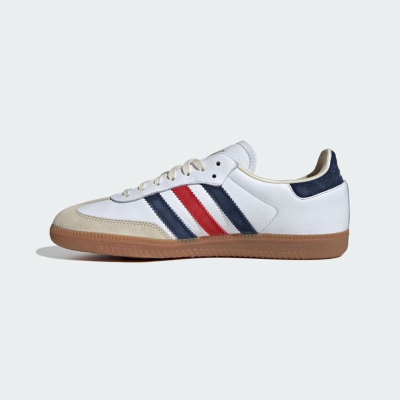 Sporty & Rich x adidas Samba OG "White/Blue/Red" | IH8338