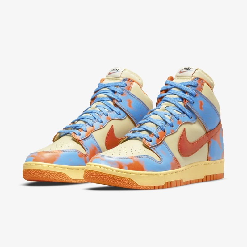 Nike Dunk High 1985 Orange Acid Wash | DD9404-800