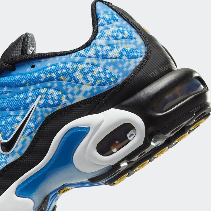 Air max plus blue yellow online