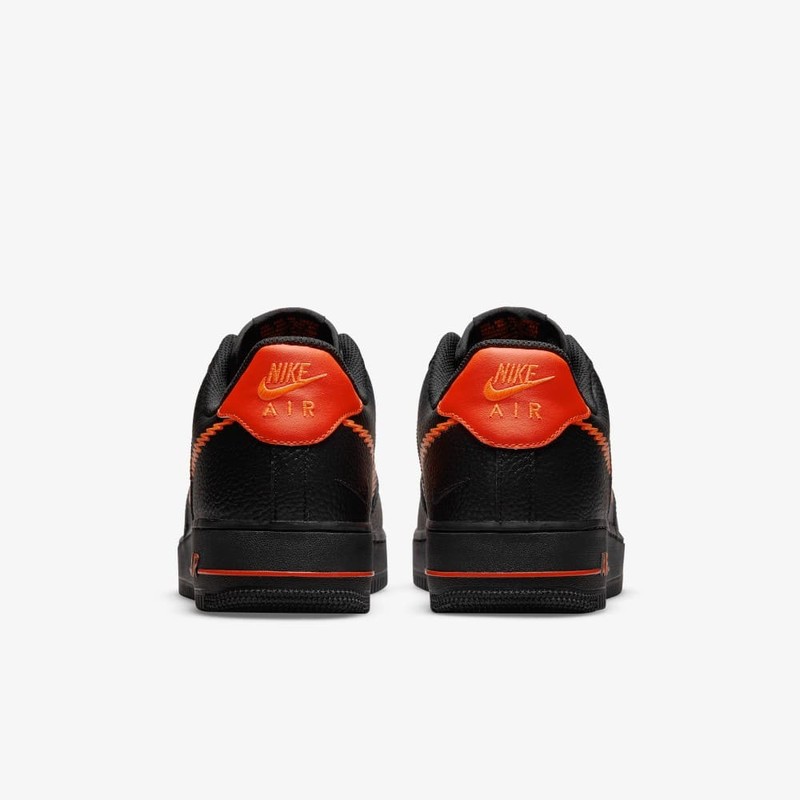 Nike Air Force 1 Low Zig Zag Swoosh Black Orange, DN4928-001