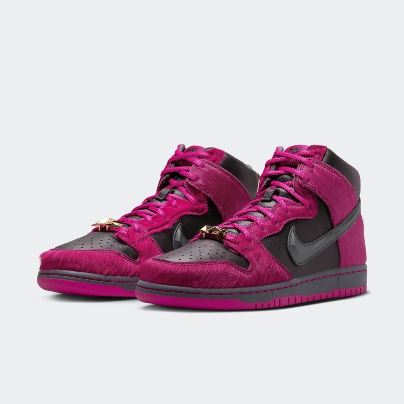 Run The Jewels x Nike SB Dunk High "Active Pink" | DX4356-600