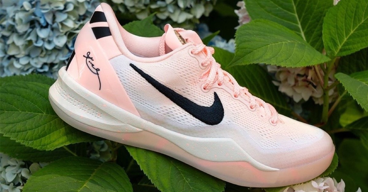 The Nike Kobe 8 Protro "EYBL Crimson Tint" for Elite Players and Friends of the Bryant Family