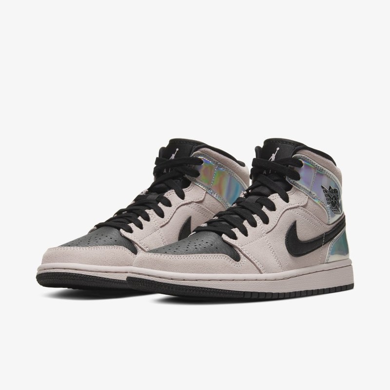 Air Jordan 1 Mid Dirty Powder Iridescent | BQ6472-602