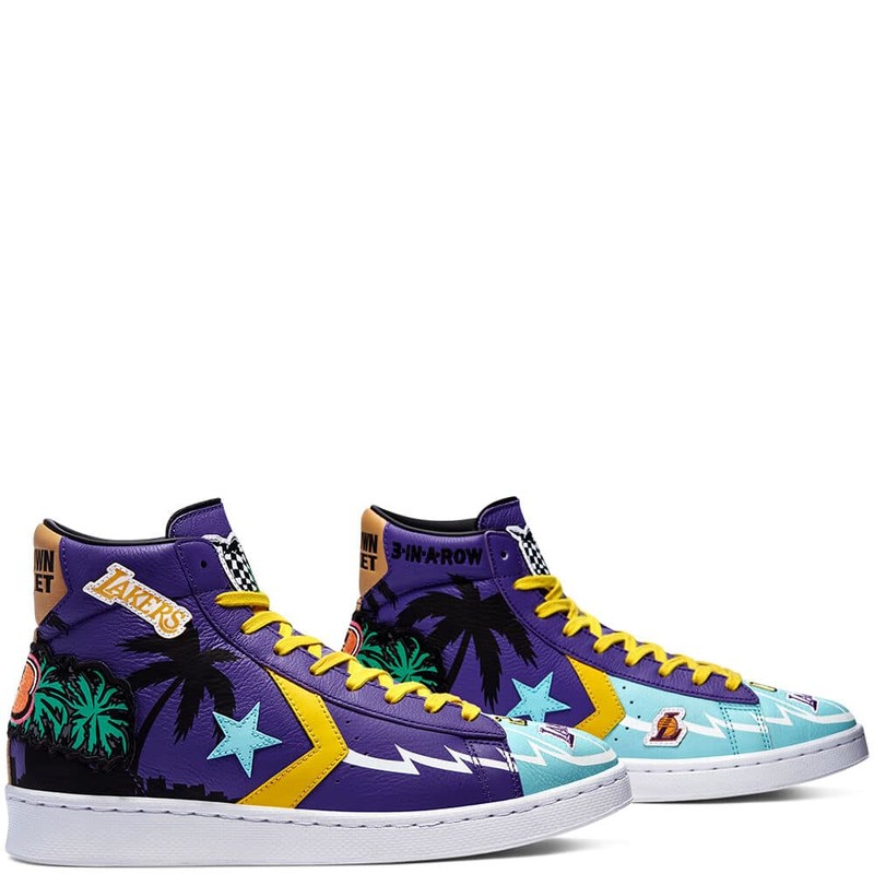 Chinatown Market x Converse Pro Leather High Lakers Championship Jacket | 171240C