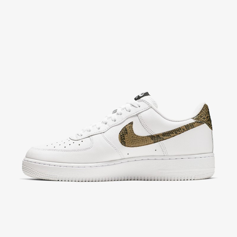 Nike Air Force 1 Low QS Premium "Ivory Snake" | AO1635-100