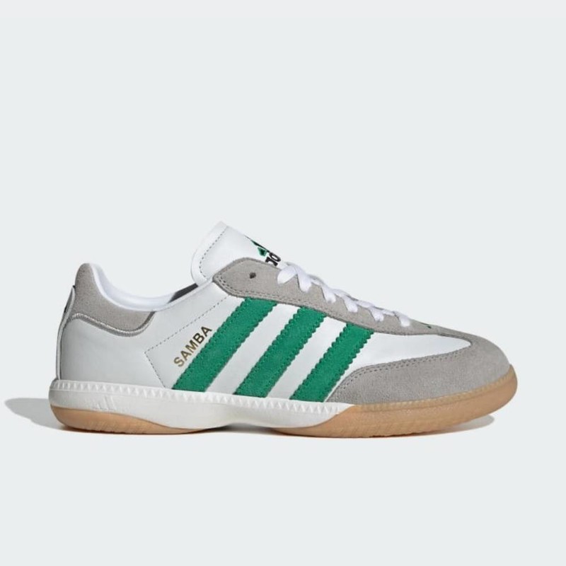 adidas Samba MN "White/Green" | ID3922