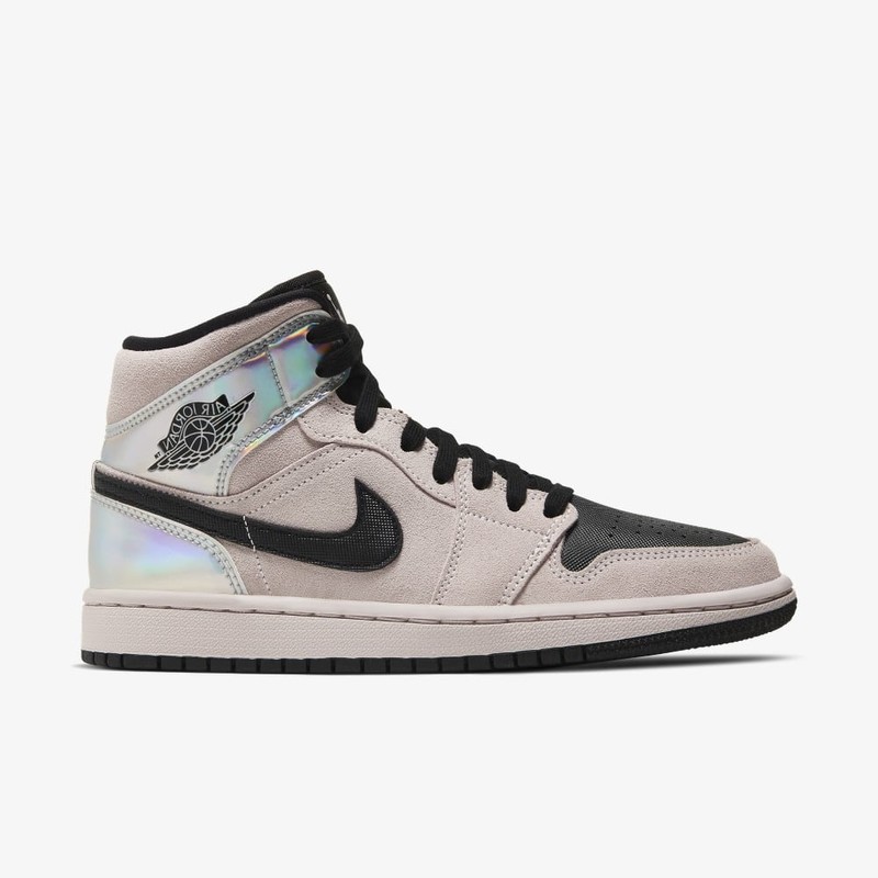 Air Jordan 1 Mid Dirty Powder Iridescent | BQ6472-602