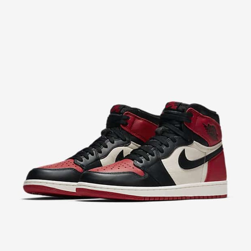 air jordan 1 high retro bred toe