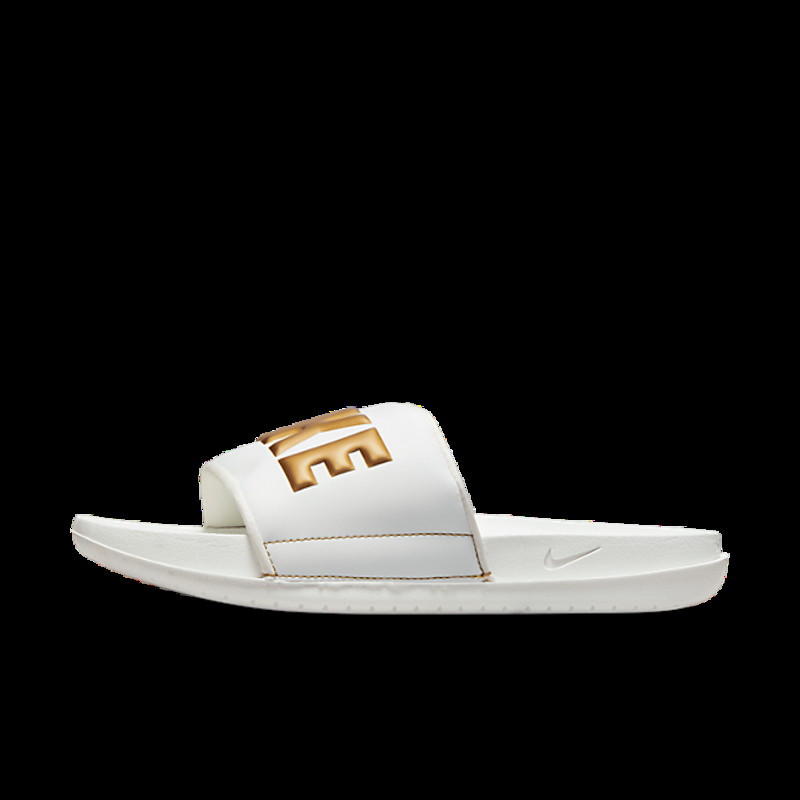 Nike Wmns Offcourt Slide 'Summit White Metallic Gold' | BQ4632-105