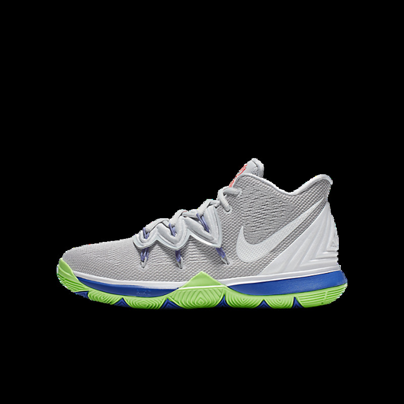 Kyrie 5 best sale grey white lime