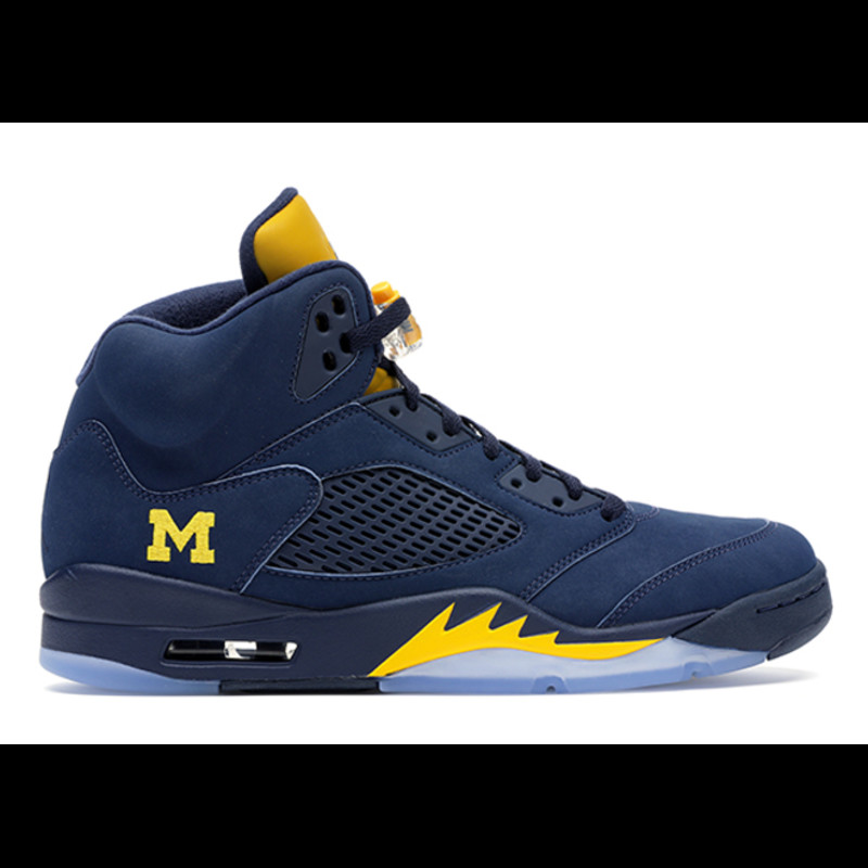 Air jordan v sales michigan