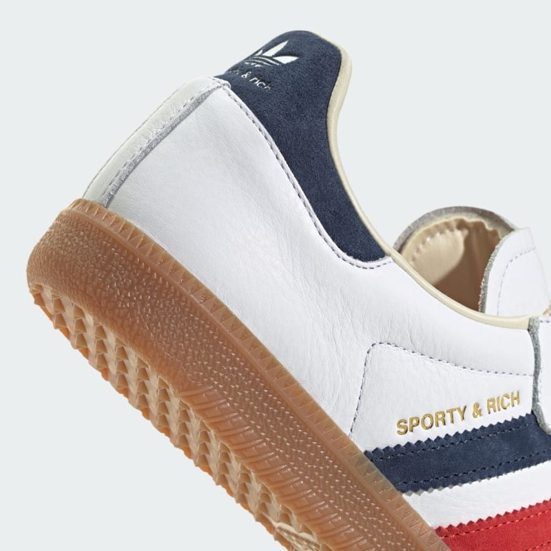 Sporty & Rich x adidas Samba OG "White/Blue/Red" | IH8338