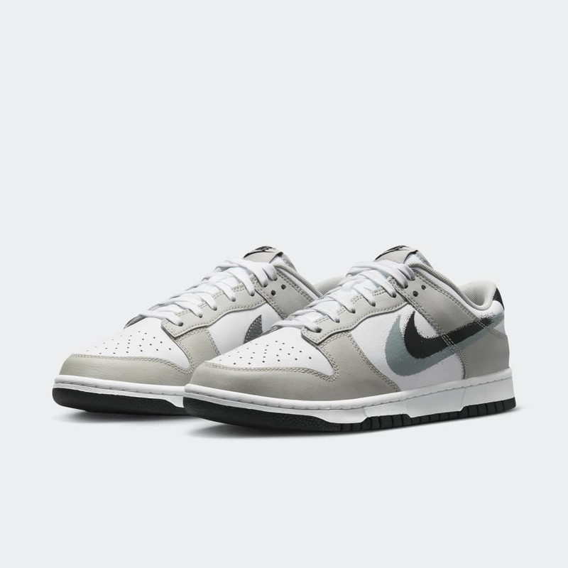 Nike Dunk Low Spray Paint Swoosh | FD0661-100