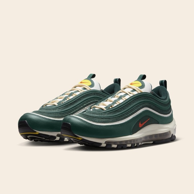 Green yellow red hot sale air max 97