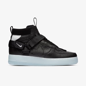 Nike Air Force 1 Utility Mid Black | AQ9758-001