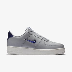 Nike Air Force 1 Low Leather Jewel Royal Swoosh | AJ9507-002