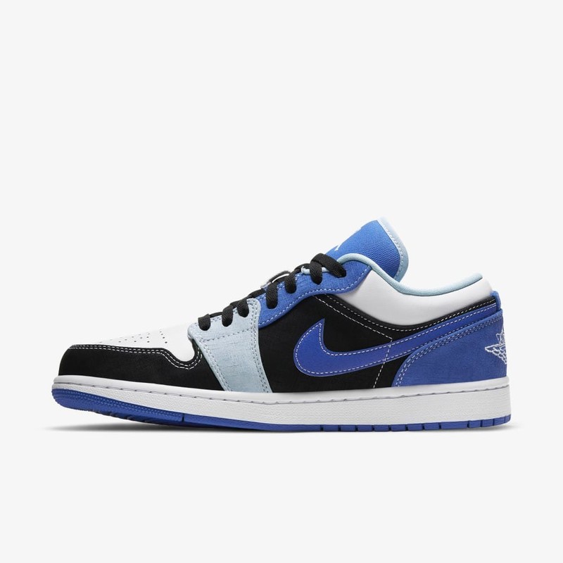 Air Jordan 1 Low Black/Blue | DH0206-400