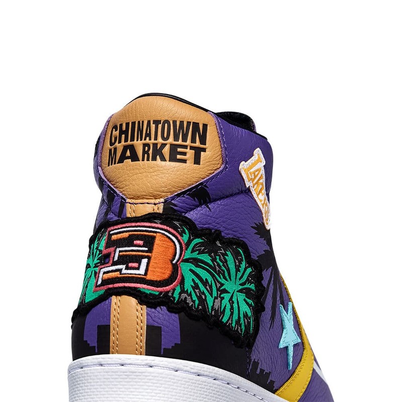 Chinatown Market x Converse Pro Leather High Lakers Championship Jacket | 171240C