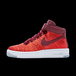 Nike Air Force 1 Flyknit Total Crimson Team Red (W) | 818018-800