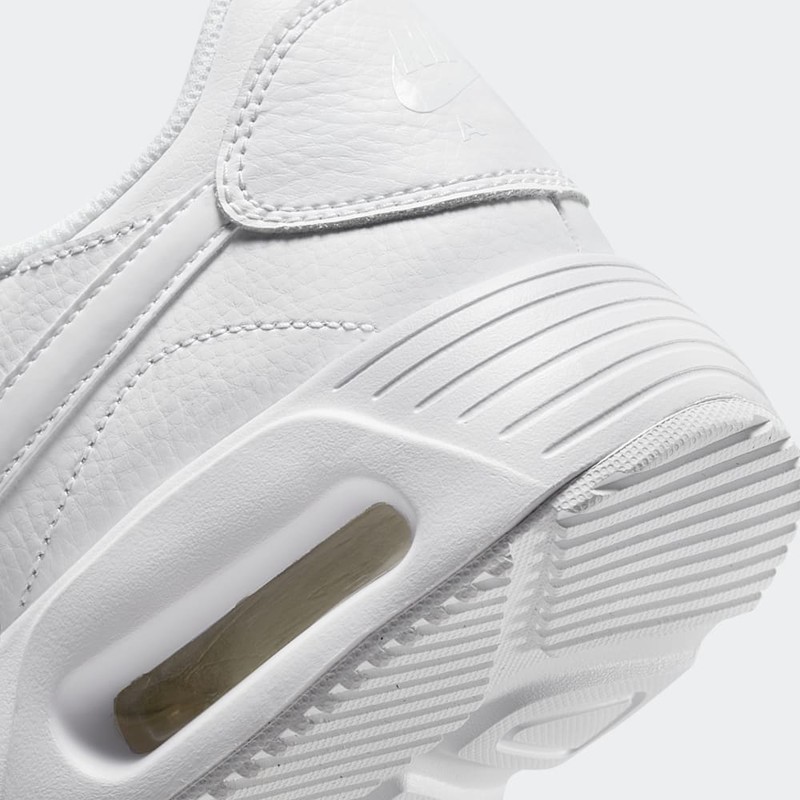 Nike Air Max SC Leather "Triple White" | DH9636-101