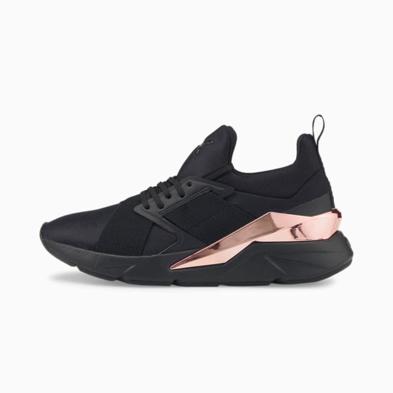 Puma muse hotsell satin zwart