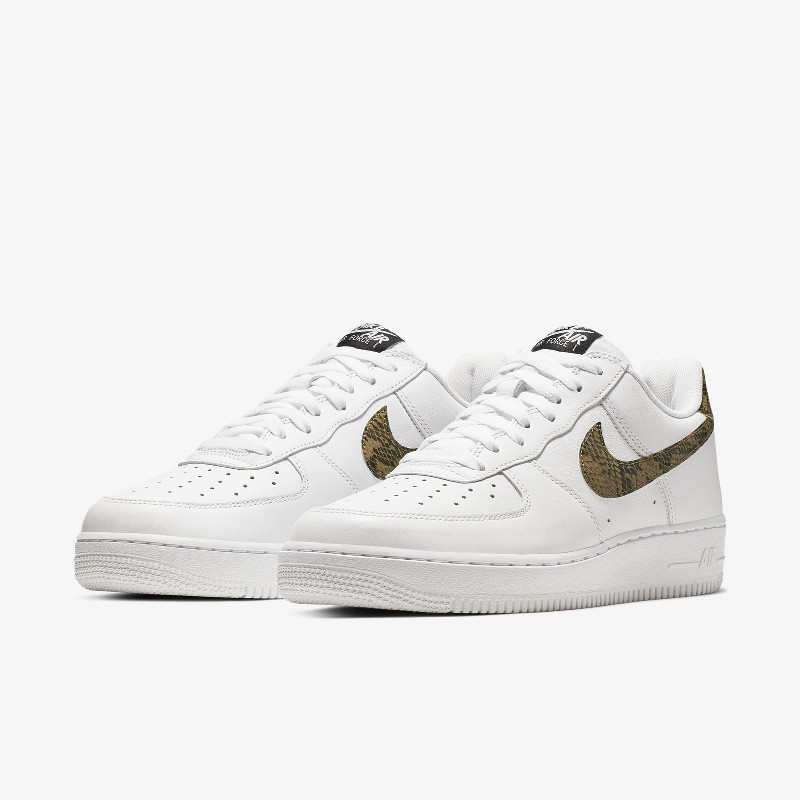 Nike Air Force 1 Low QS Premium "Ivory Snake" | AO1635-100