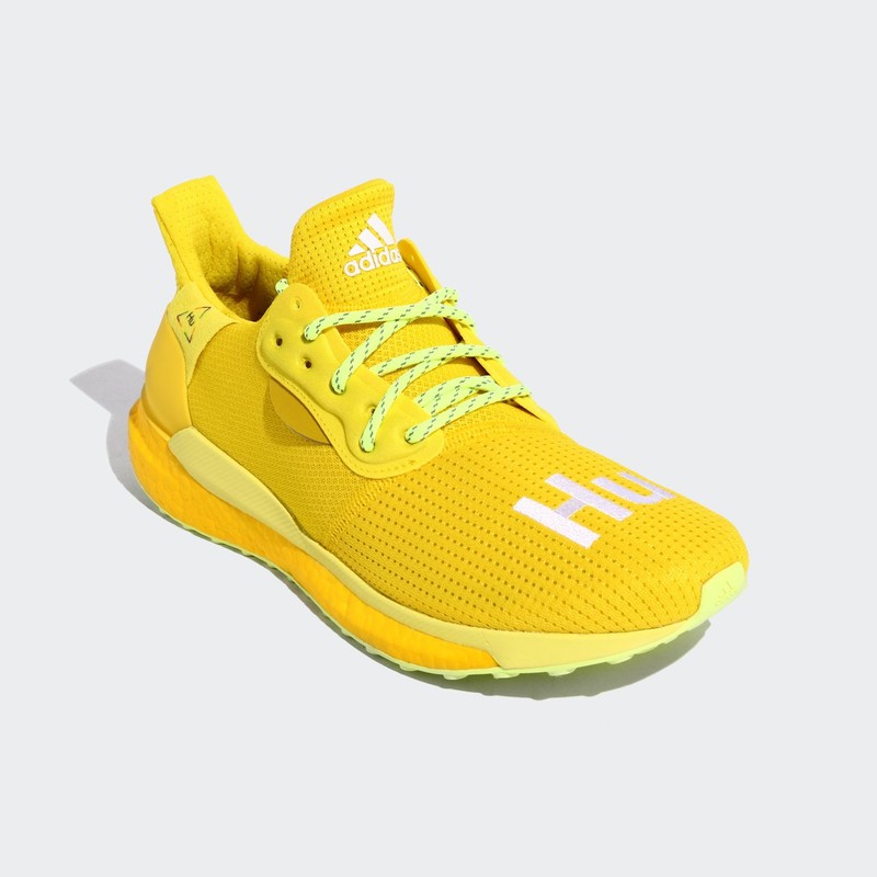 Pharrell Williams x adidas Solar Glide HU Rainbow Pack Yellow | EF2379