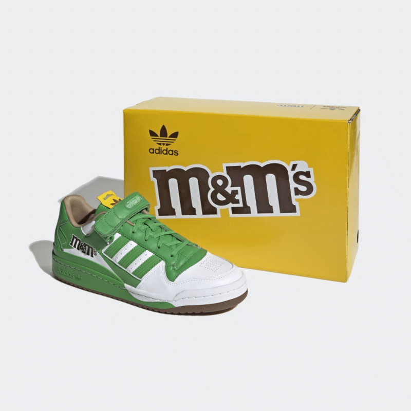 M&MS x adidas Forum Low 84 Green | GY6314