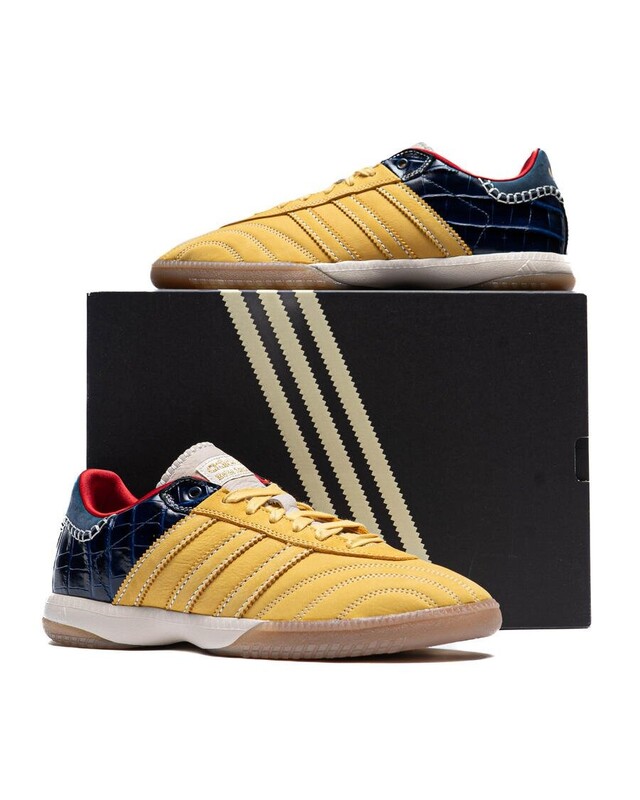 Wales Bonner x adidas Samba Suede MN "Easy Yellow" | IH8407