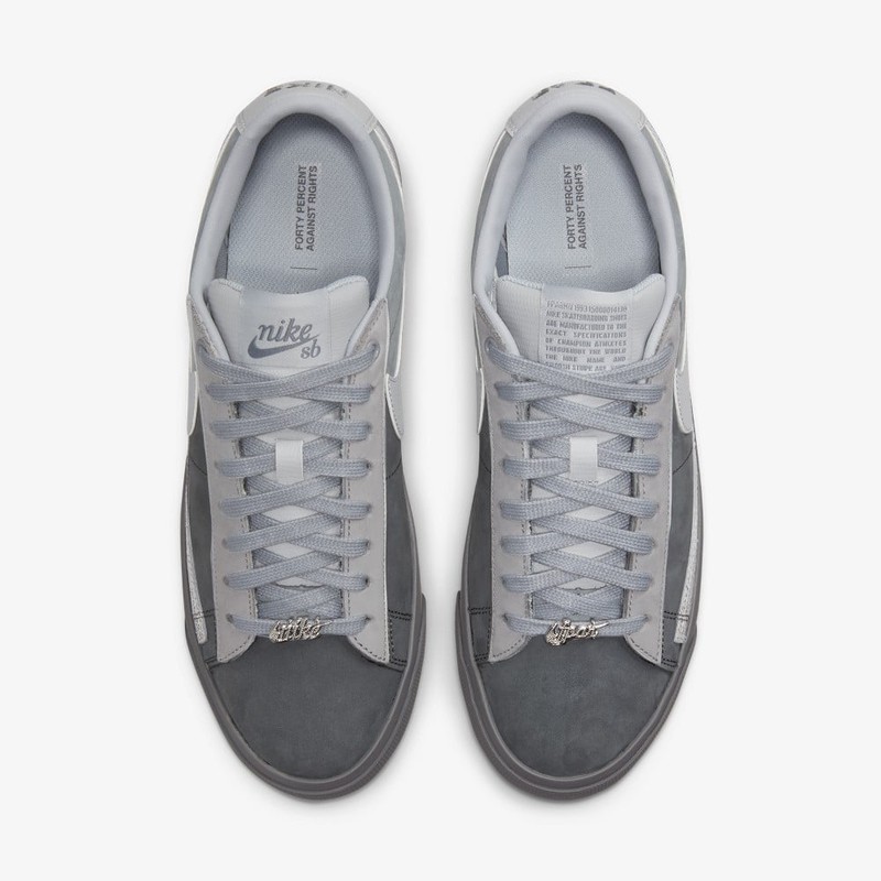 FPAR x Nike SB Blazer Low Cool Grey | DN3754-001
