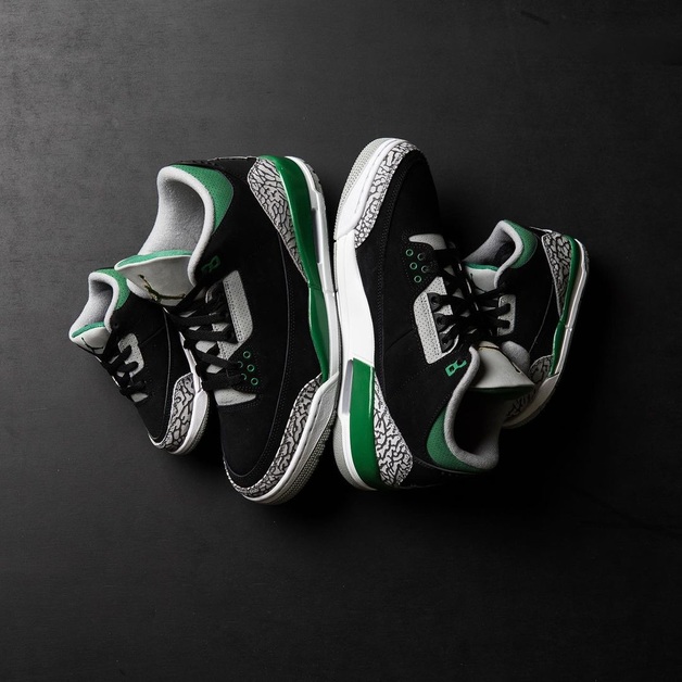 Air Jordan 3 "Pine Green" für Weihnachten 2021 geplant