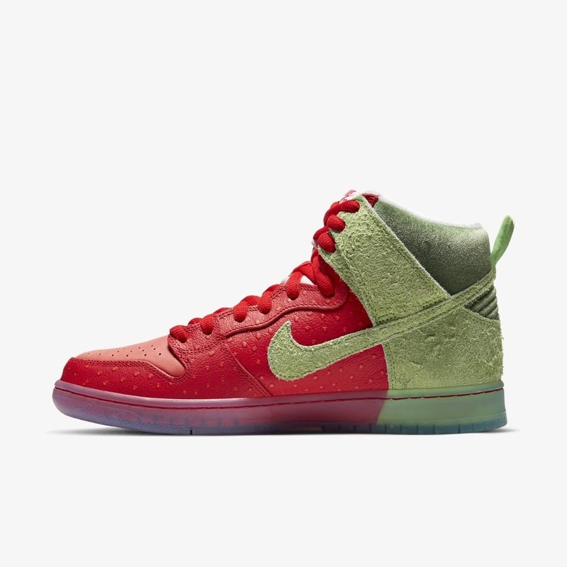 Nike SB Dunk High Strawberry Cough | CW7093-600