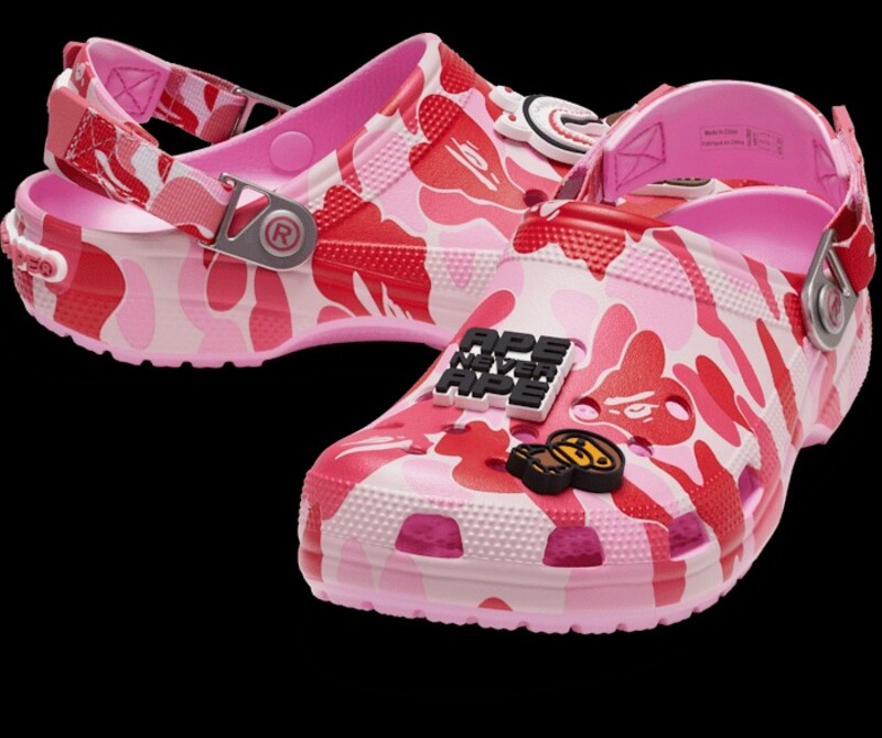 BAPE X Crocs Classic Clog "Pink Camo" | 209627-6I2