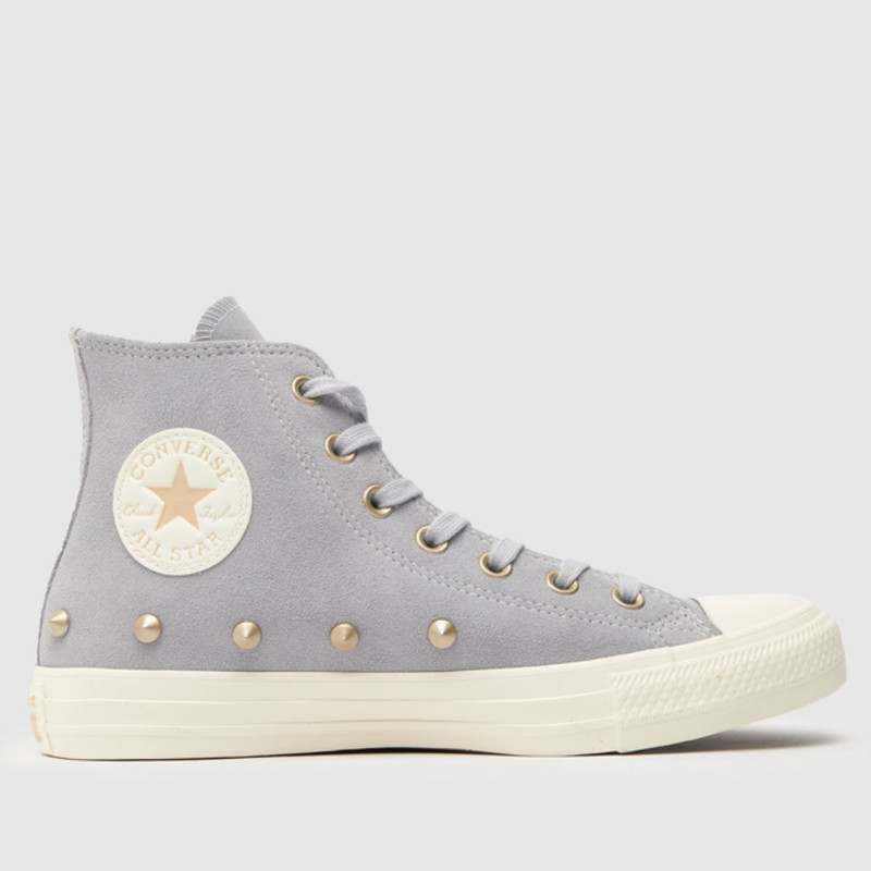 Grey 2024 converse suede