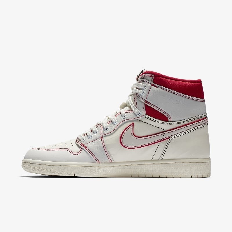 Air Jordan 1 High OG Sail/Red | 555088-160