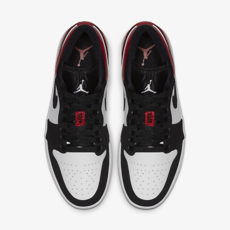Air Jordan 1 Low Black Toe | 553558-116