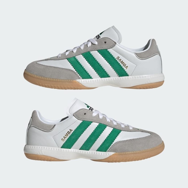 adidas Samba MN "White/Green" | ID3922