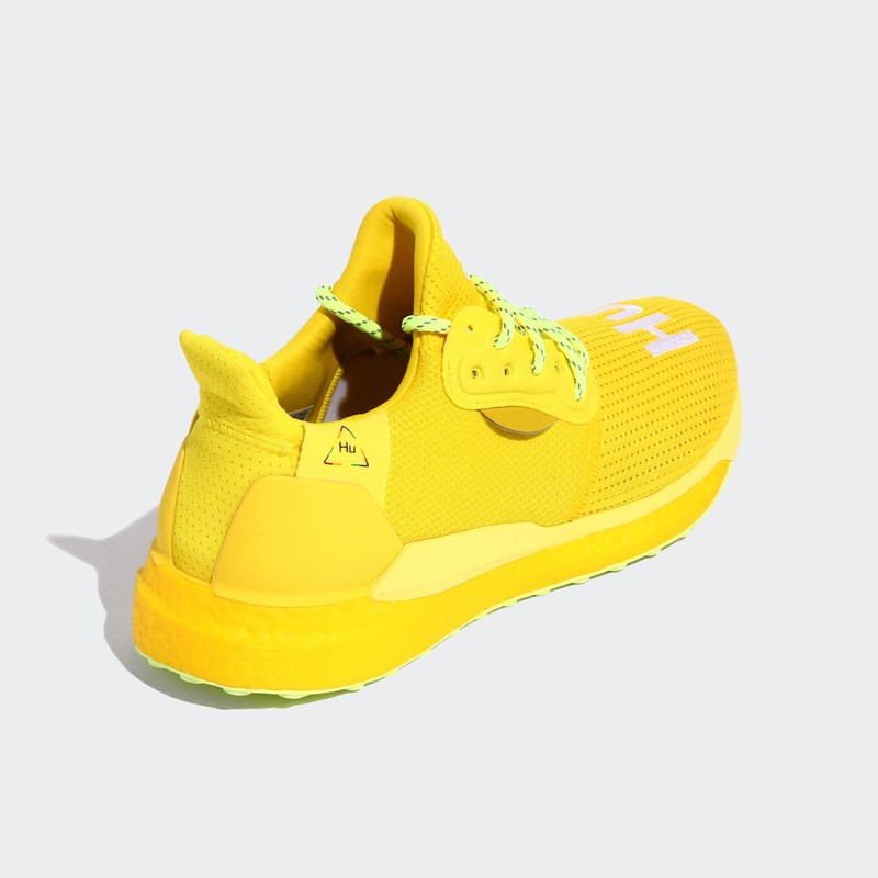 Pharrell Williams x Adidas Solar Hu Glide Yellow (2019) - The