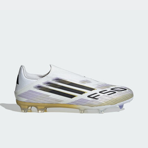 adidas F50 League Laceless FG/MG "White/Gold" | JH7736 adidas F50 League Laceless FG/MG "White/Gold" | JH7736