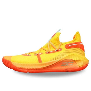 Under Armour Curry 6 Rep The Bay Orange Basketball | 3022386-701