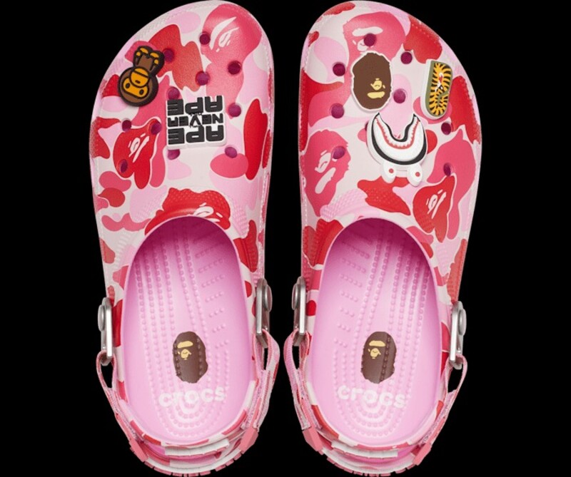 BAPE X Crocs Classic Clog "Pink Camo" | 209627-6I2