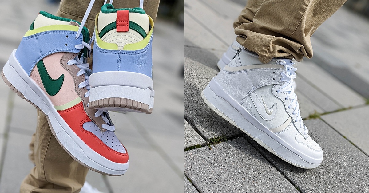 Latest Pickup: Nike Dunk High Rebel "Pastel" and "White"