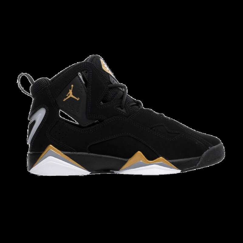 Jordan true flight 2024 black and gold