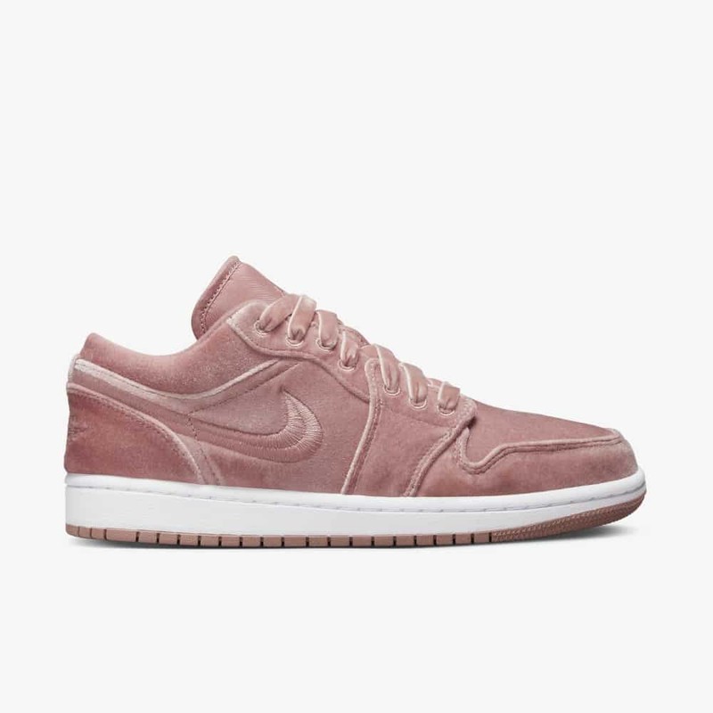 Air Jordan 1 Low Pink Velvet | DQ8396-600