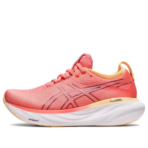 ASICS (WMNS) Asics Gel Nimbus 25 Wide 'Papaya Dusty Purple' Marathon Running | 1012B437-700