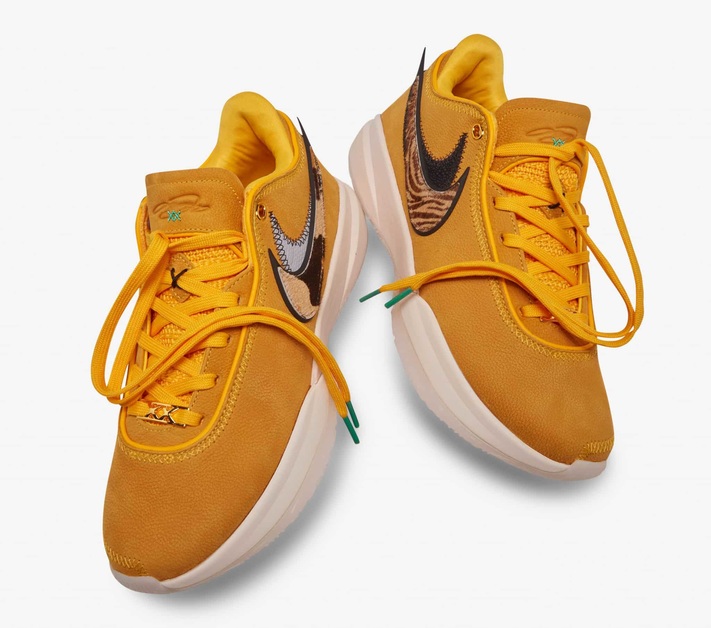 Limitierter Release des Nike LeBron 20 „University Gold“